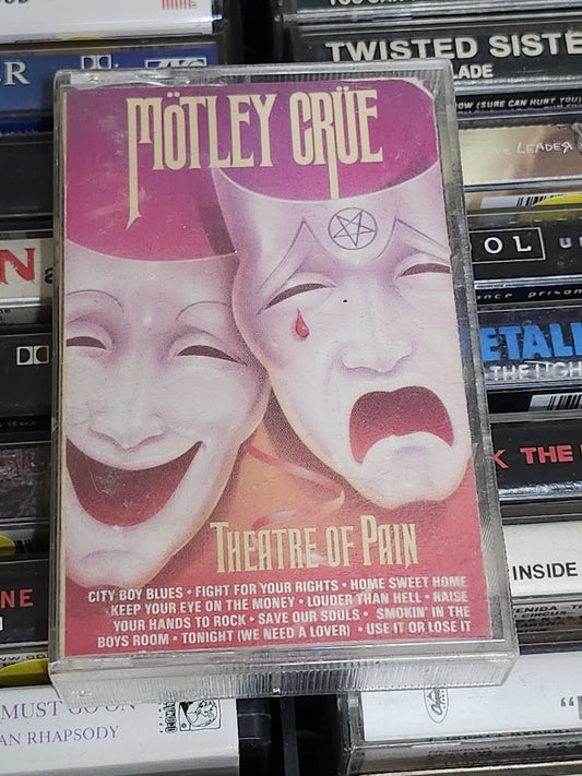 Motley Crue Theatre of Pain Cassette Tape
