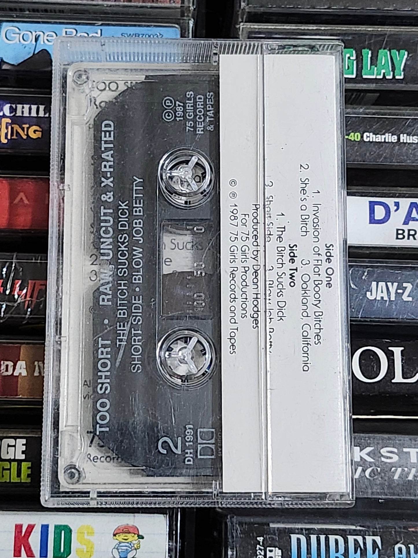 Too Short - Raw Explicit X-Rated Cassette Tape 75 Girls Rare OOP HTF