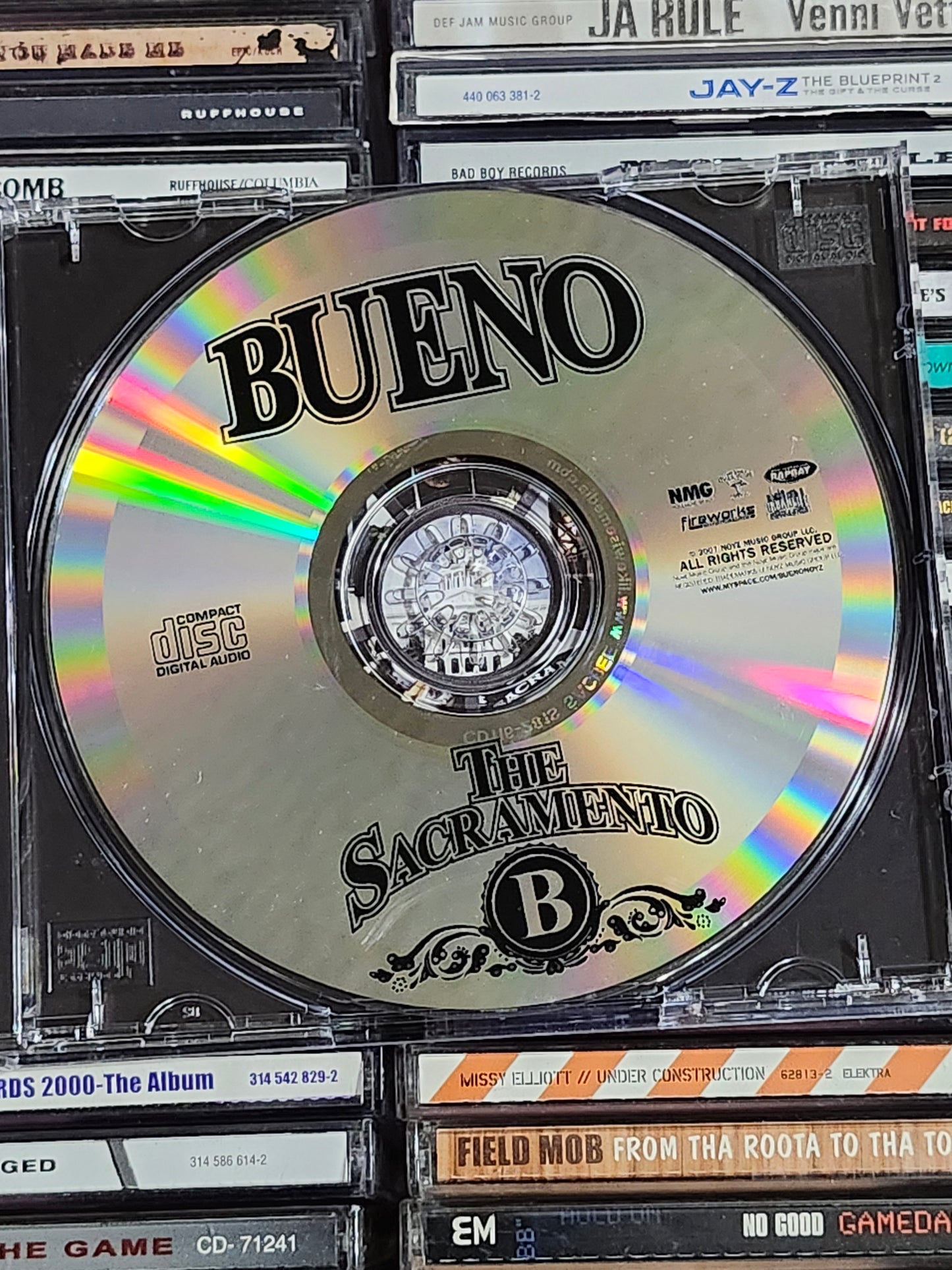 Bueno The Sacramento B CD Jacka E-40 Mista FAB Yukmouth San Quinn Keak Rare HTF