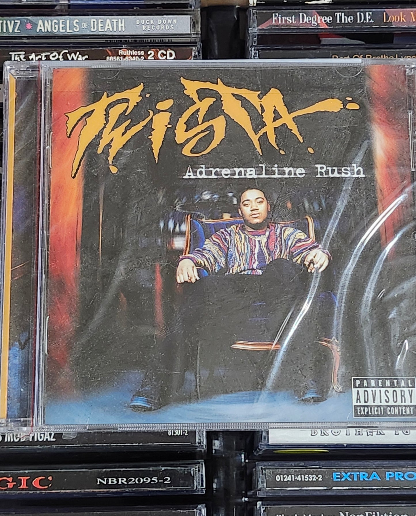 Twista Adrenaline Rush CD New Speedknot Mobstaz Chicago Rare HTF OOP