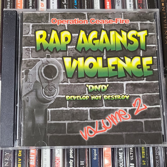 Rap Against Violence Vol 2  CD Florida 2007 Rare HTF OOP Department Of Justice