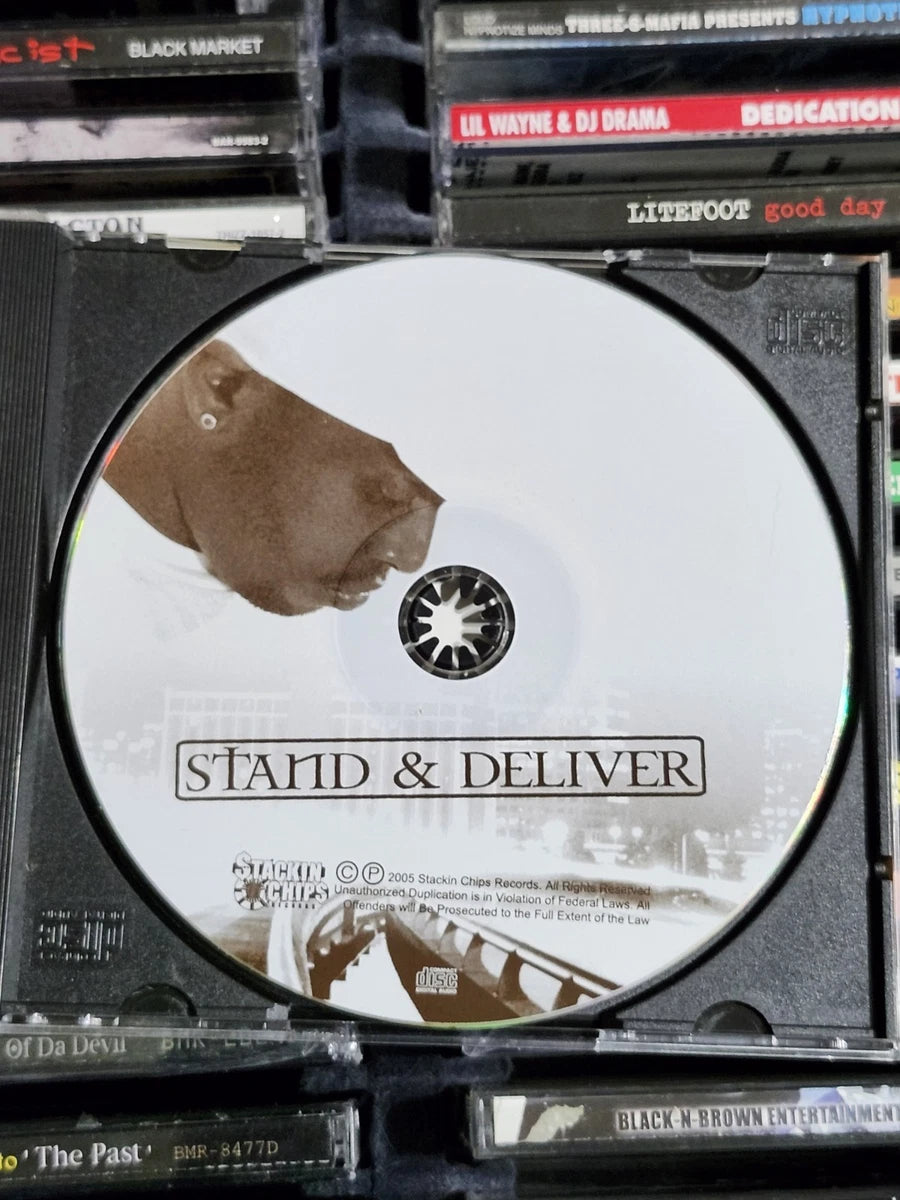 Gangsta Dre Stand & Deliver CD Juvenile San Quinn Luni Coleone T-Nutty Rare HTF