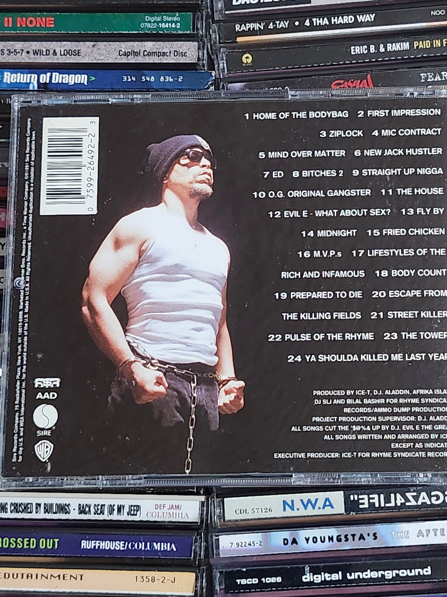Ice-T OG Original Gangster CD
