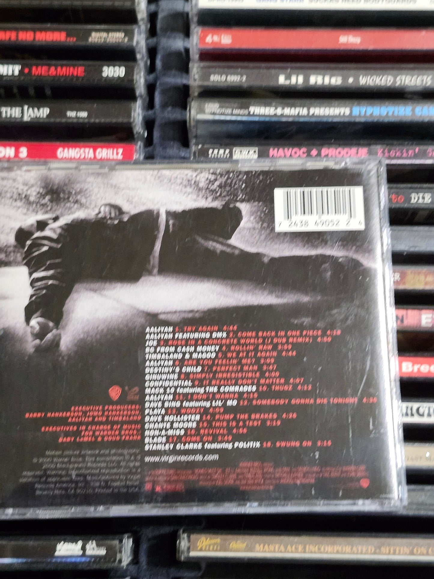 Romeo Must Die Soundtrack CD PA Aaliyah Eminem DMX