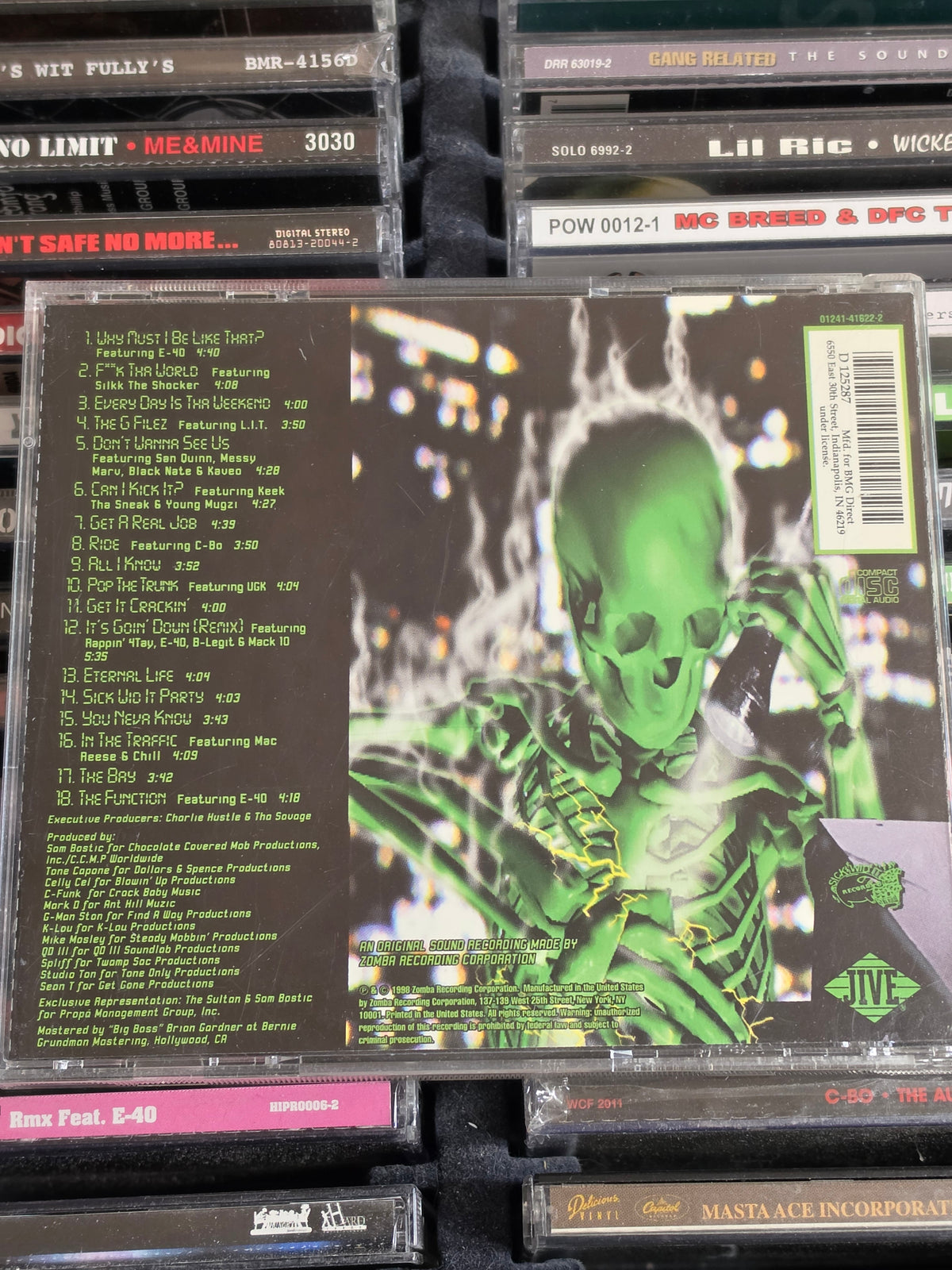 Celly Cel The G Filez CD Rare HTF OOP