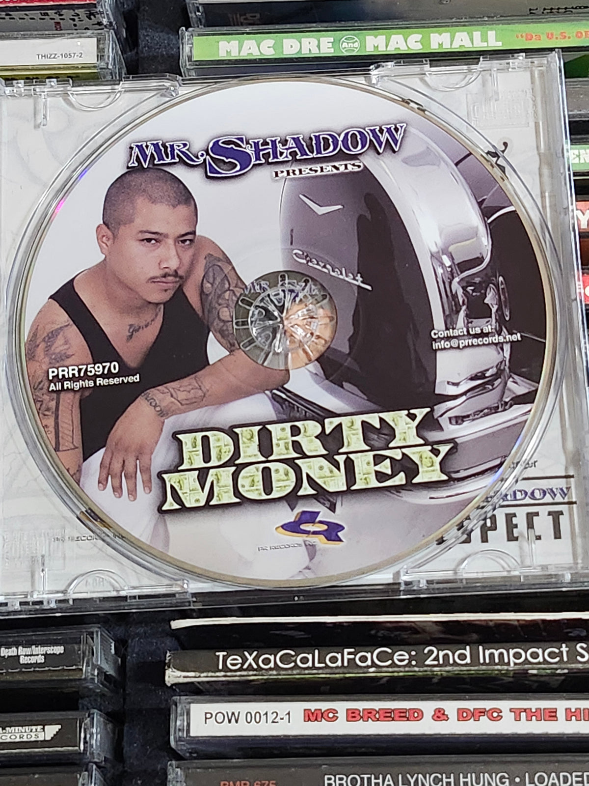 Mr. Shadow Dirty Money CD Rare HTF OOP