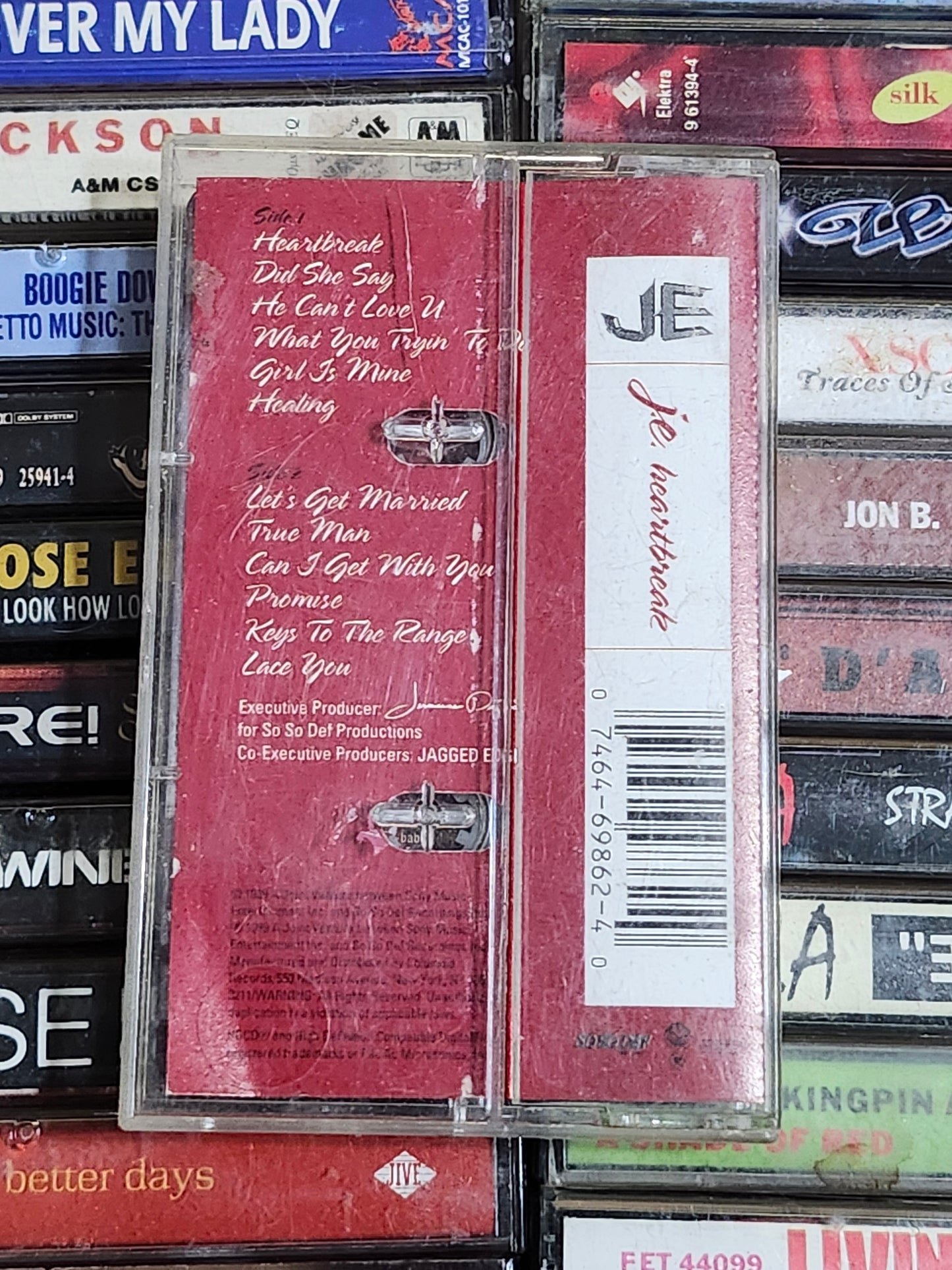 Jagged Edge JE Heartbreak Cassette Rare HTF OOP J.E.
