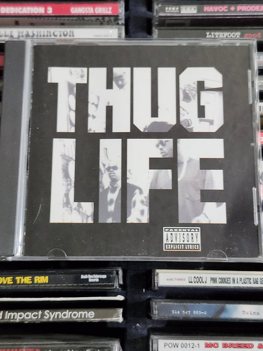 2pac Thug Life Volume 1 CD Mopreme Rated R Syke Macadoshis