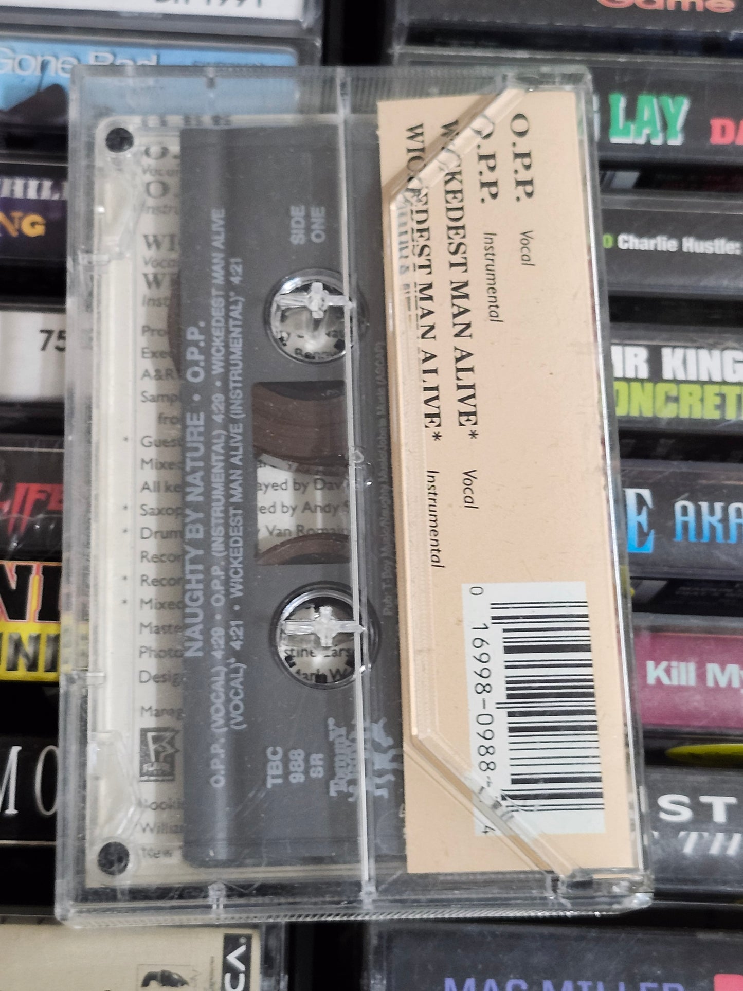 Naughty By Nature O.P.P. Cassette Single OPP