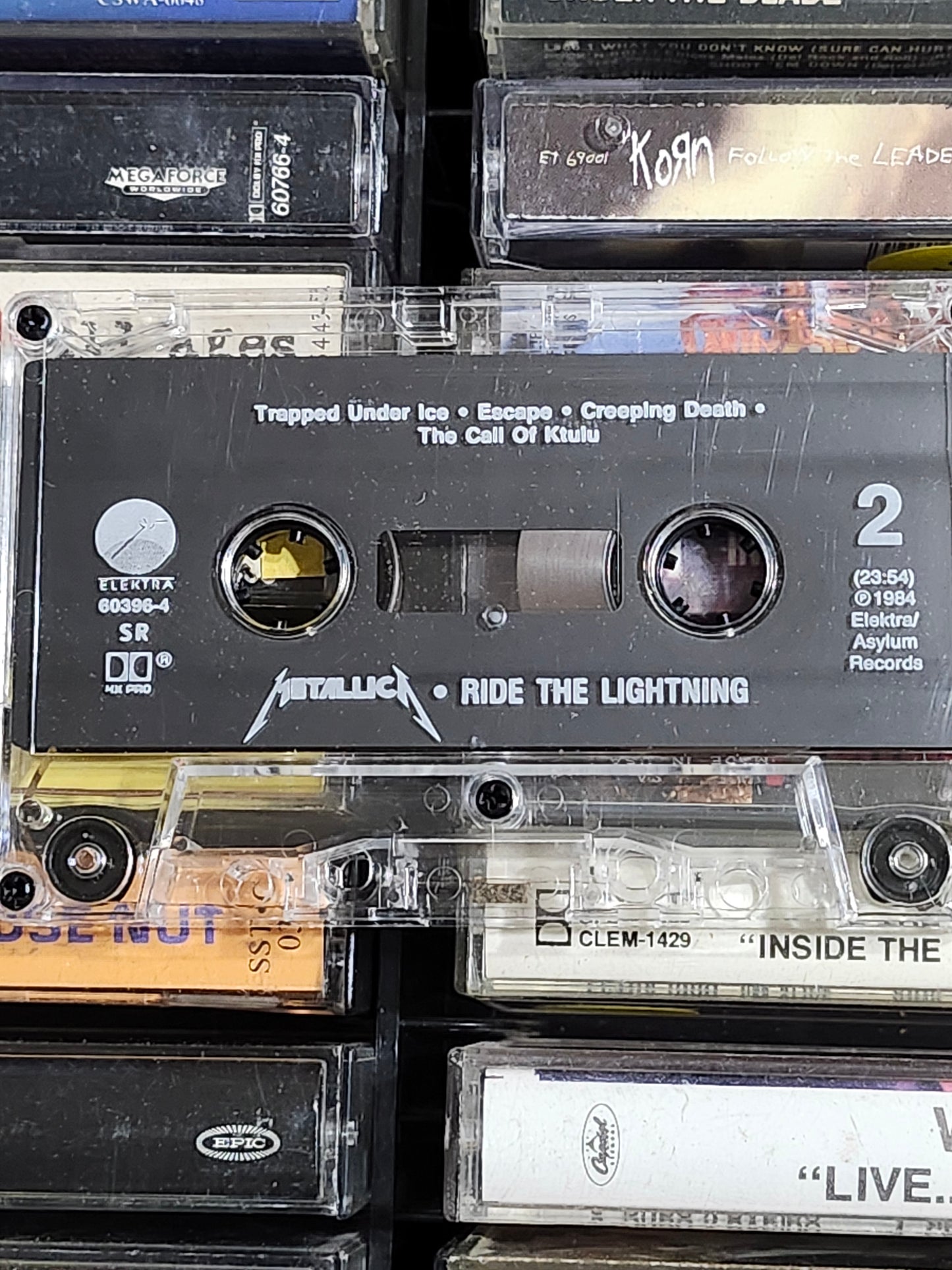 Metallica - Ride The Lightning Cassette Metal