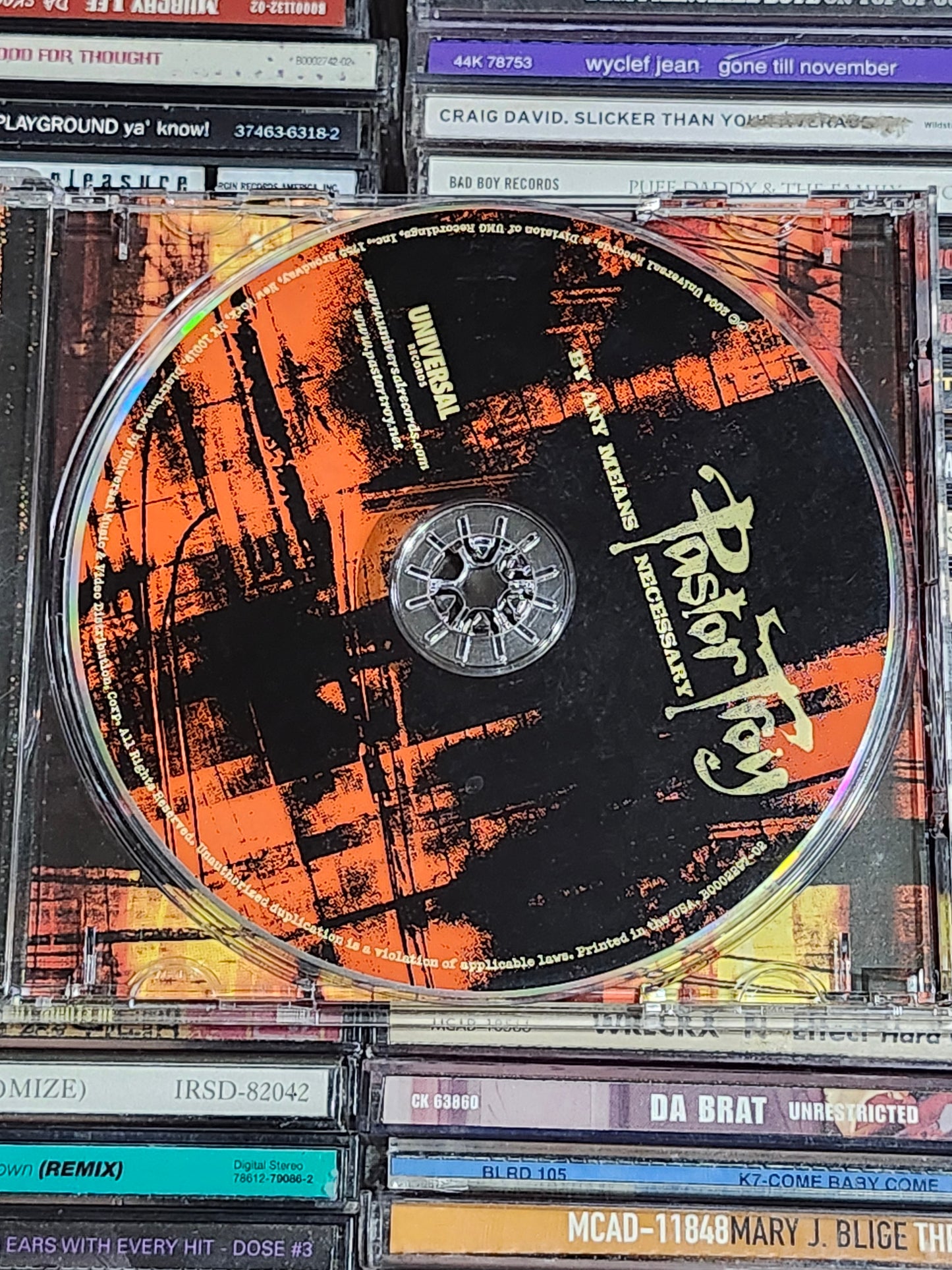 Pastor Troy By Any Means Necessary CD Juvenile Eightball 8ball