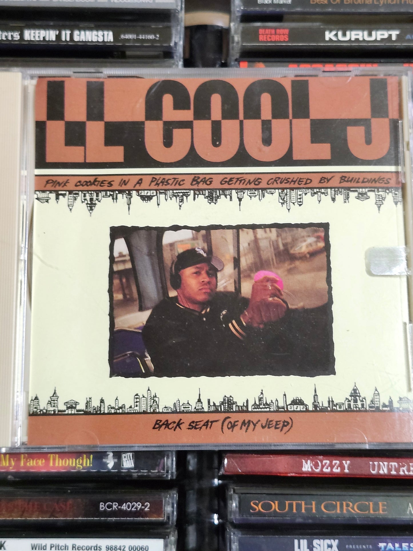 LL Cool J Back Seat of My Jeep CD Pink Cookies Single Rare HTF OOP