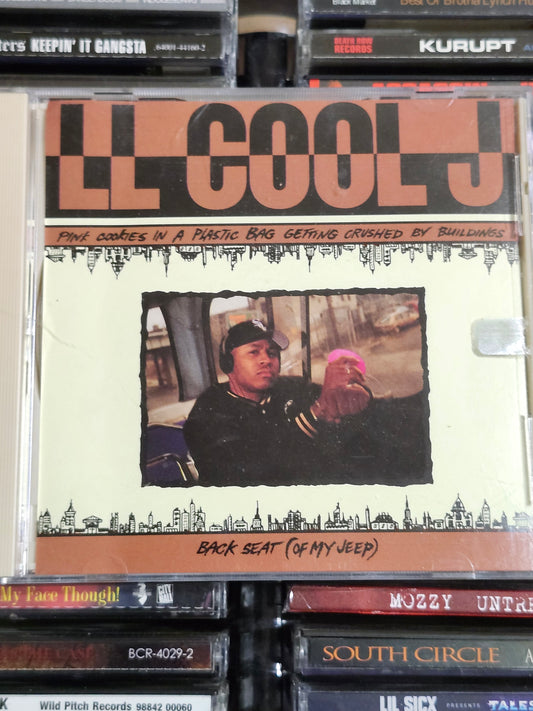 LL Cool J Back Seat of My Jeep CD Pink Cookies Single Rare HTF OOP