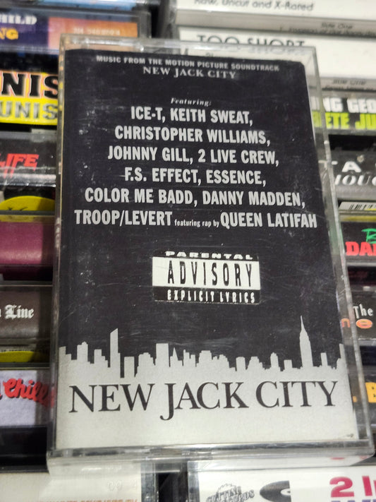 New Jack City Soundtrack Cassette Ice-T 2 Live Crew Queen Latifah