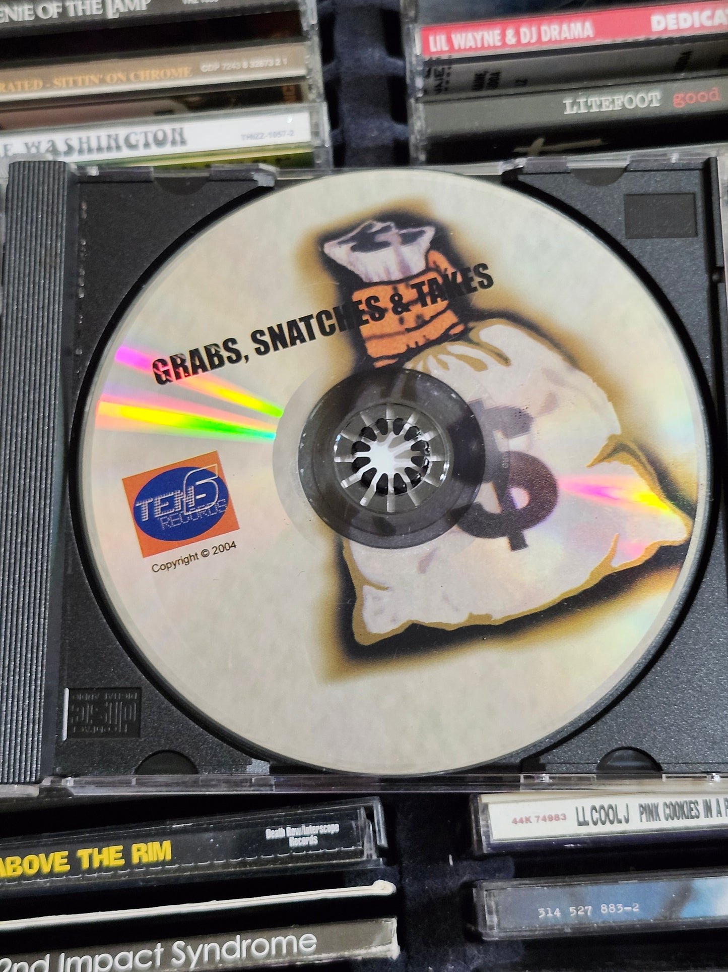 Richie Rich-  Grabs, Snatches & Takes CD Mac Dre J Stalin Keak C-Bo Rare HTF OOP