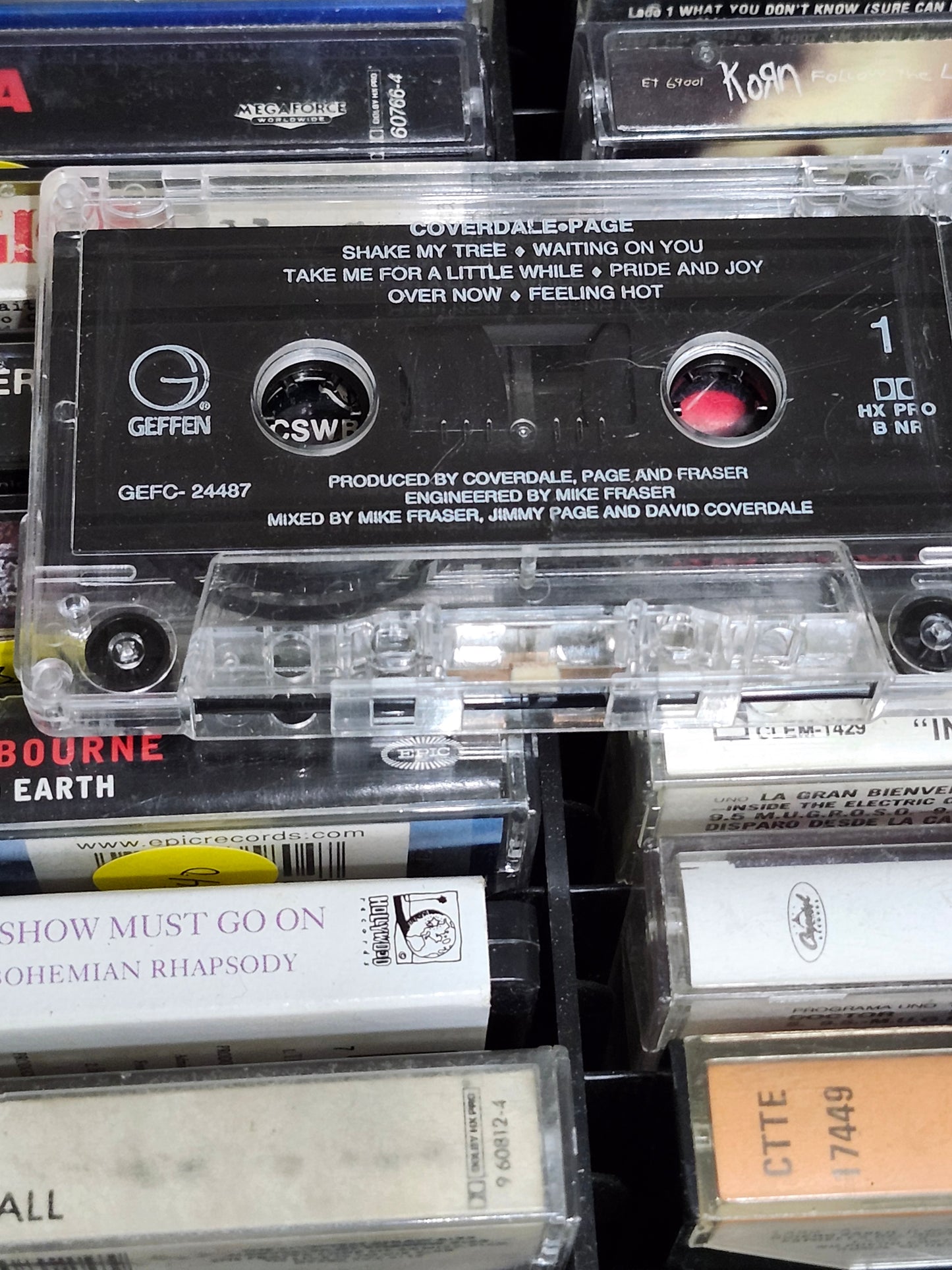 David Coverdale Jimmy Page Cassette