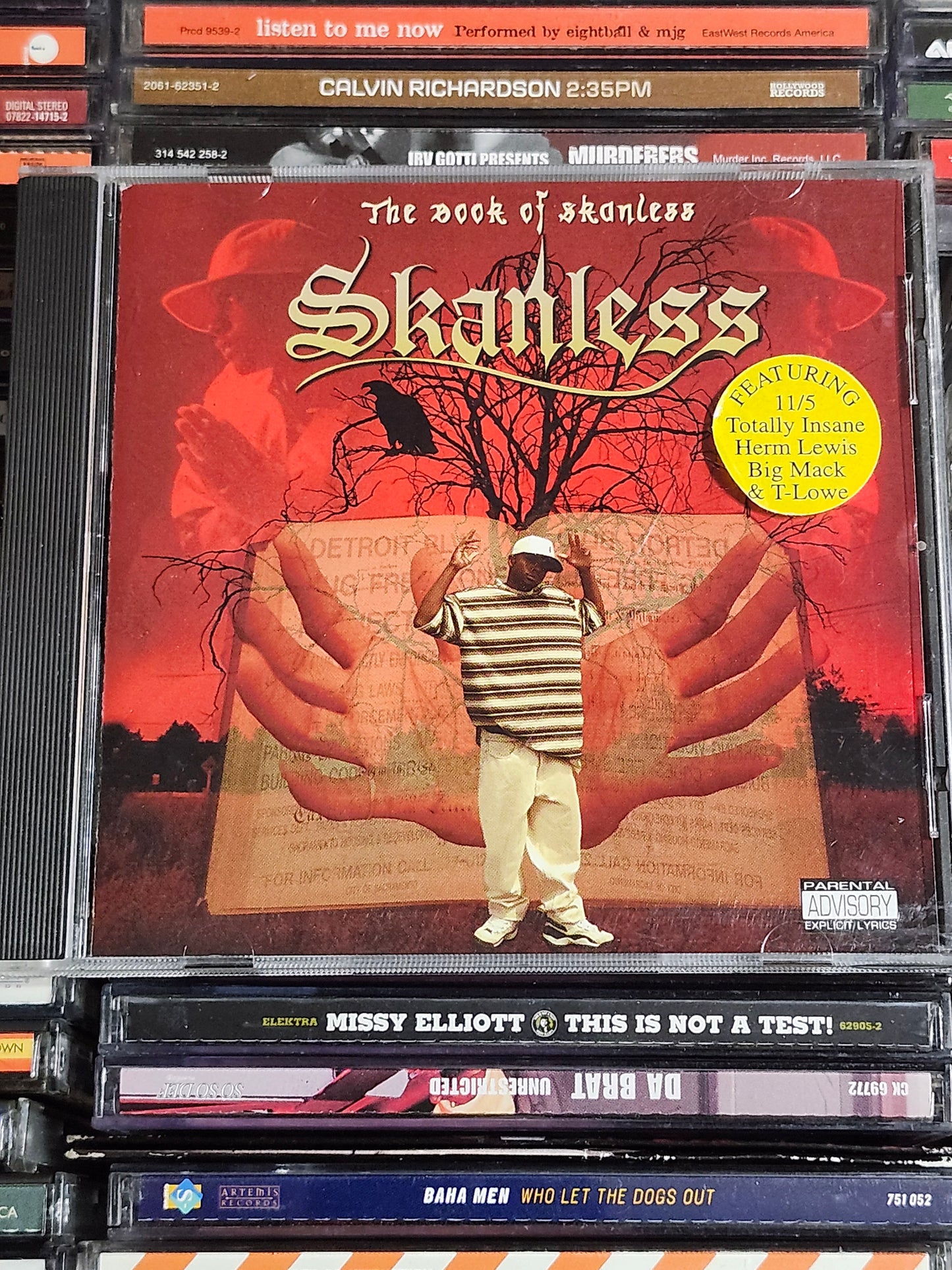 Skanless: The Book Of Skanless CD Herm T-Lowe Totally Insane Rare HTF OOP Norcal