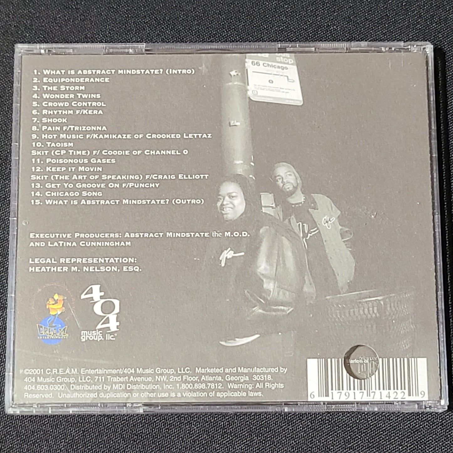 Abstract Mindstate The M.O.D. We Paid Let Us In! CD HTF OOP Rare