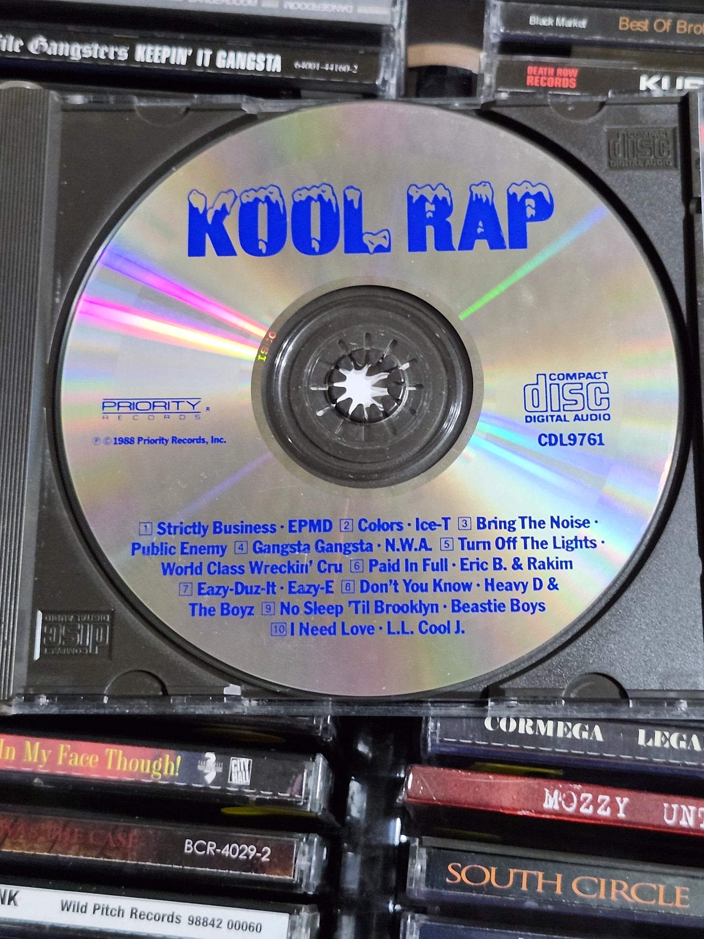 Kool Rap CD Eazy-E Rakim Beastie Boys EPMD NWA Ice-T Ll Cool J Public Enemy