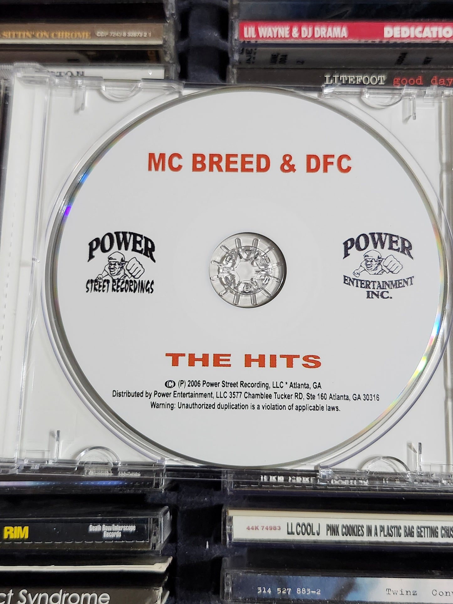 MC Breed & DFC The Hits CD 2pac Rare HTF OOP Rap