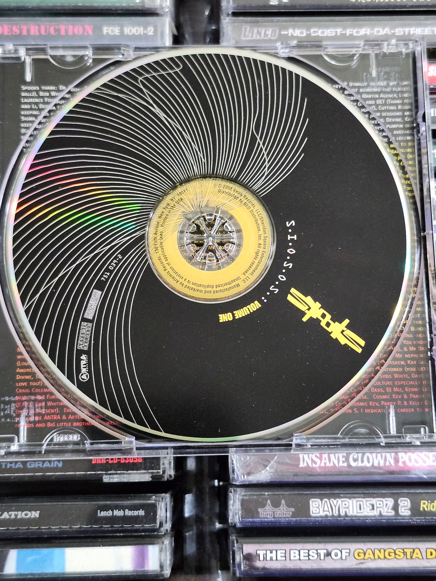 Spooks S.I.O.S.O.S. Volume One CD SIOSIS