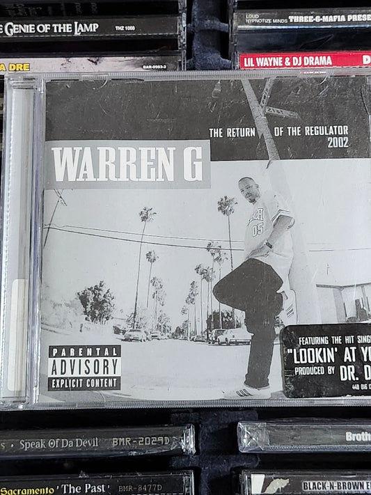 Warren G – The Return Of The Regulator CD Nate Dogg Dr Dre WC George Clinton