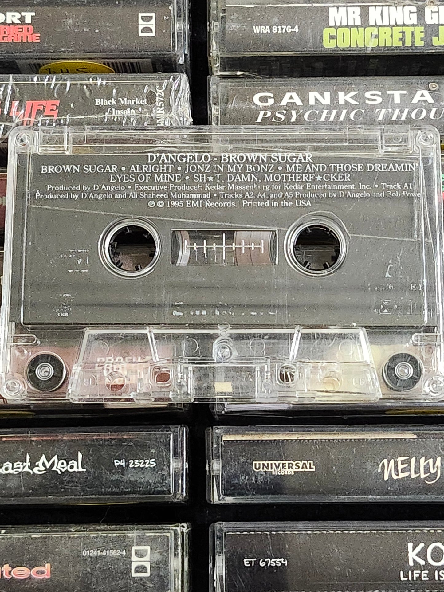 D’Angelo Brown Sugar Cassette Rare HTF OOP