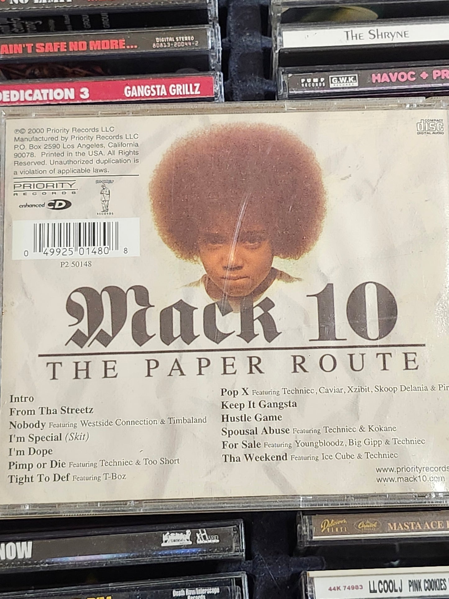 Mack 10 - The Paper Route CD Rare HTF OOP Westside Connection