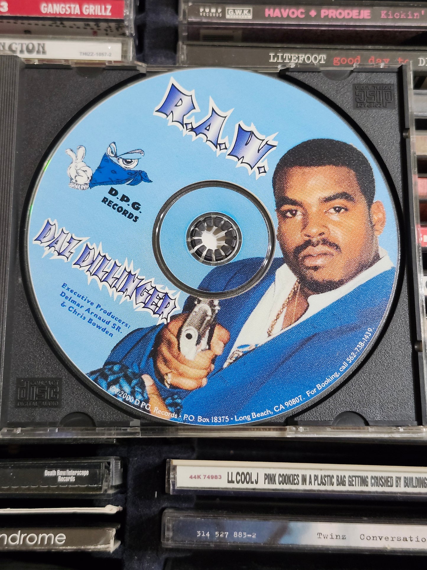 Daz Dillinger R.A.W. CD Raw Rare HTF OOP