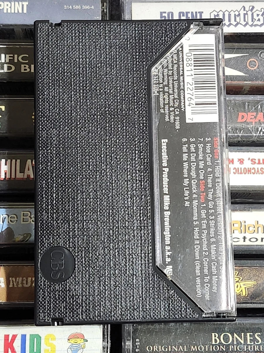 Black Indian - Get 'Em Psyched Cassette Rare HTF OOP