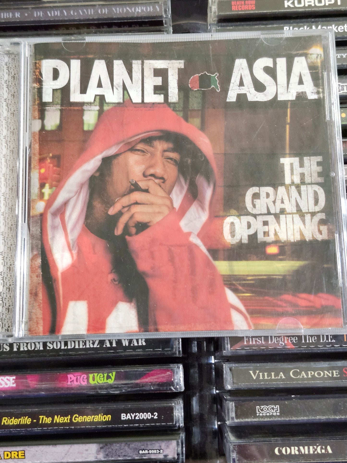 Planet Asia Grand Opening CD Rasco Ghostface Killah Shake Skhoolyard Cali Agents
