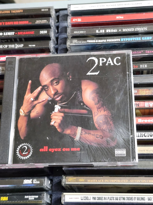 2Pac All Eyez On Me CD Dr Dre Snoop Dogg C-Bo Method Man Redman Richie Rich