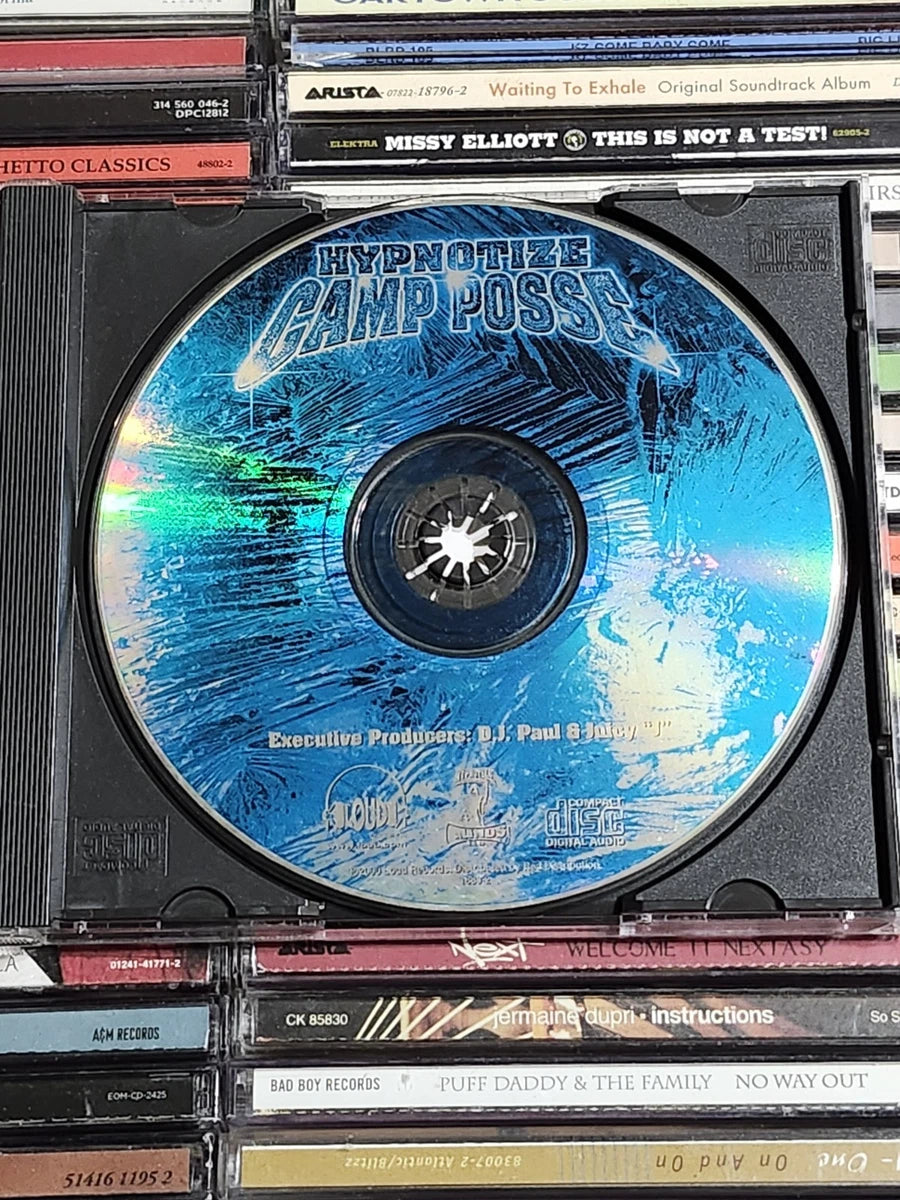 Three 6 Mafia Presents Hypnotize Camp Posse CD Rare HTF OOP