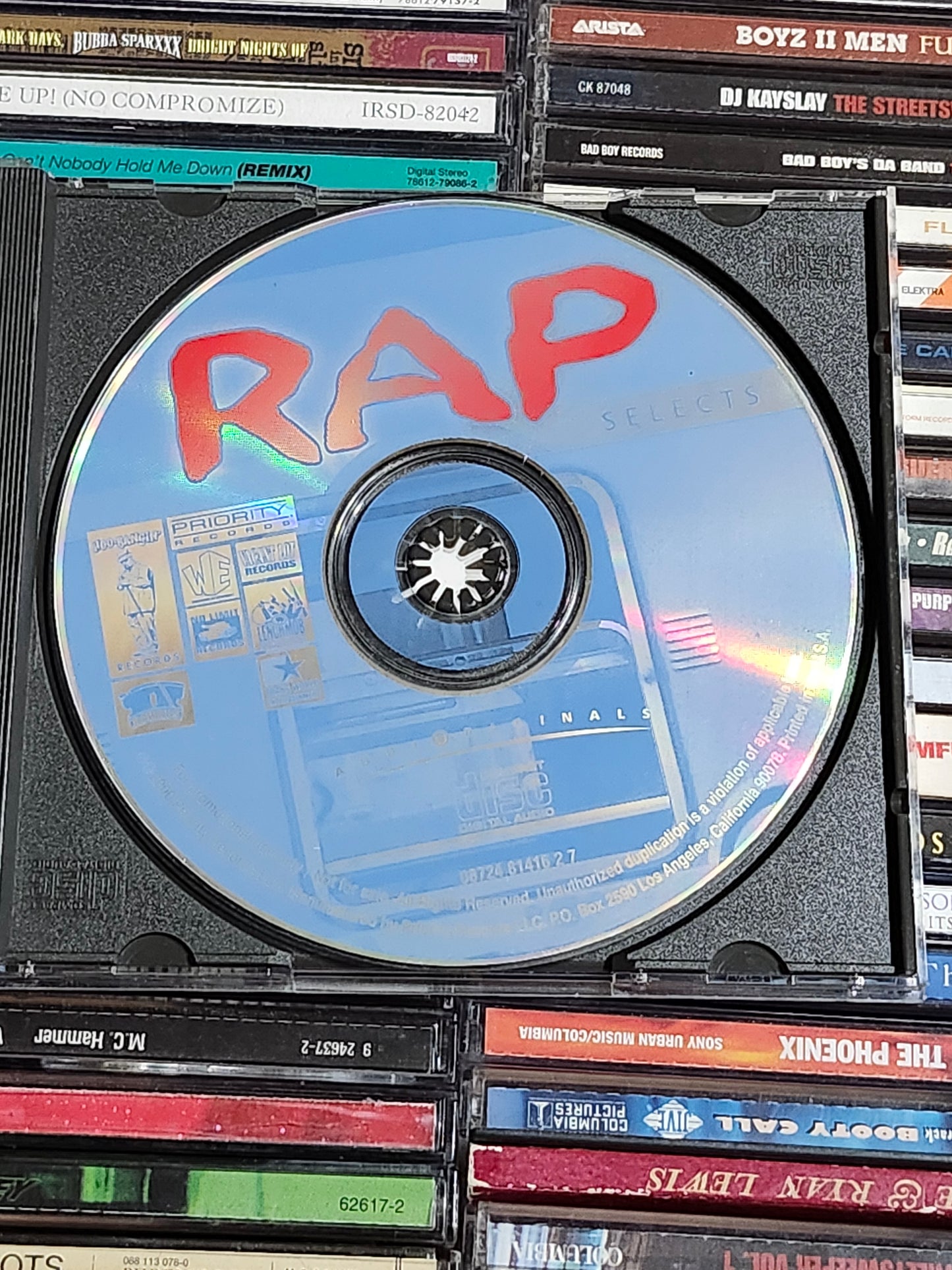 Rap Selects CD Ice Cube Eazy E MC Eiht Mack 10 Big L RA The Rugged Man Master P