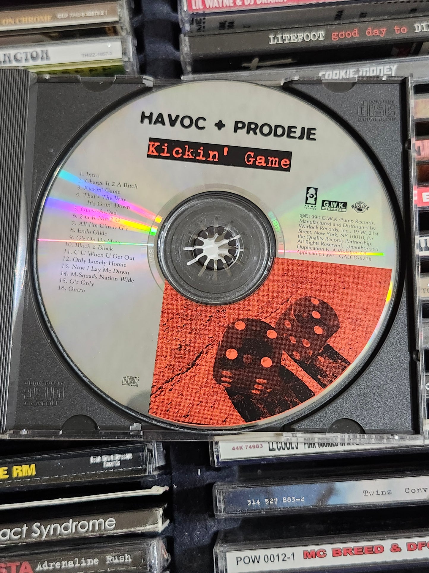 Havoc + Prodeje - Kickin' Game CD SCC S.C.C. South Central Cartel Rare HTF OOP