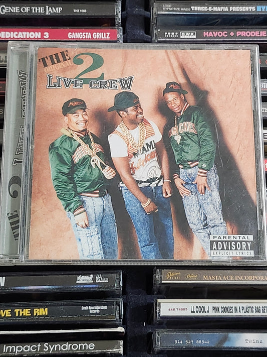 2 Live Crew CD The 2 Live Crew Original Hip Hop Rap