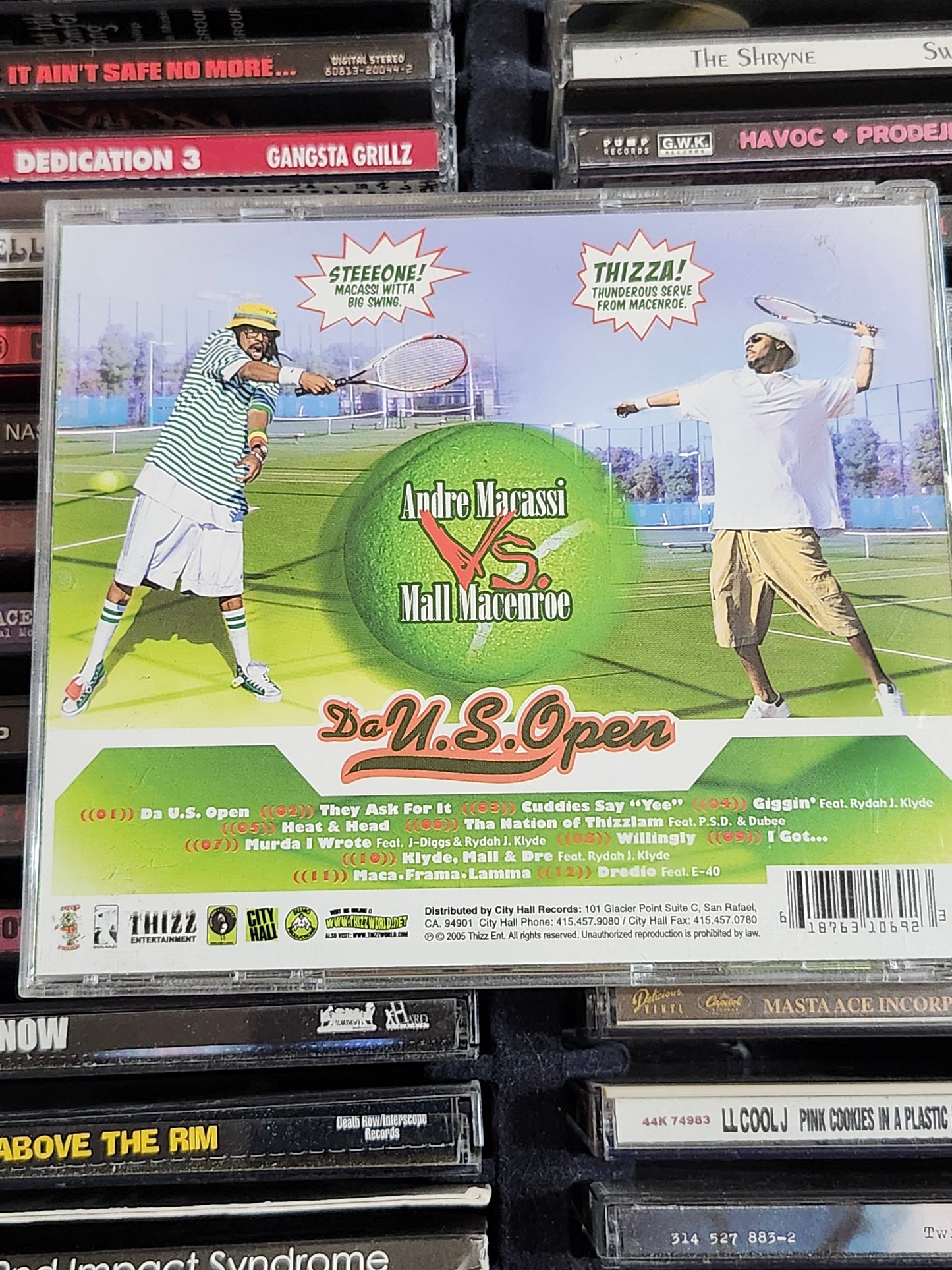 Mac Mall & Mac Dre - Da U.S. Open CD Thizz Rare HTF OOP