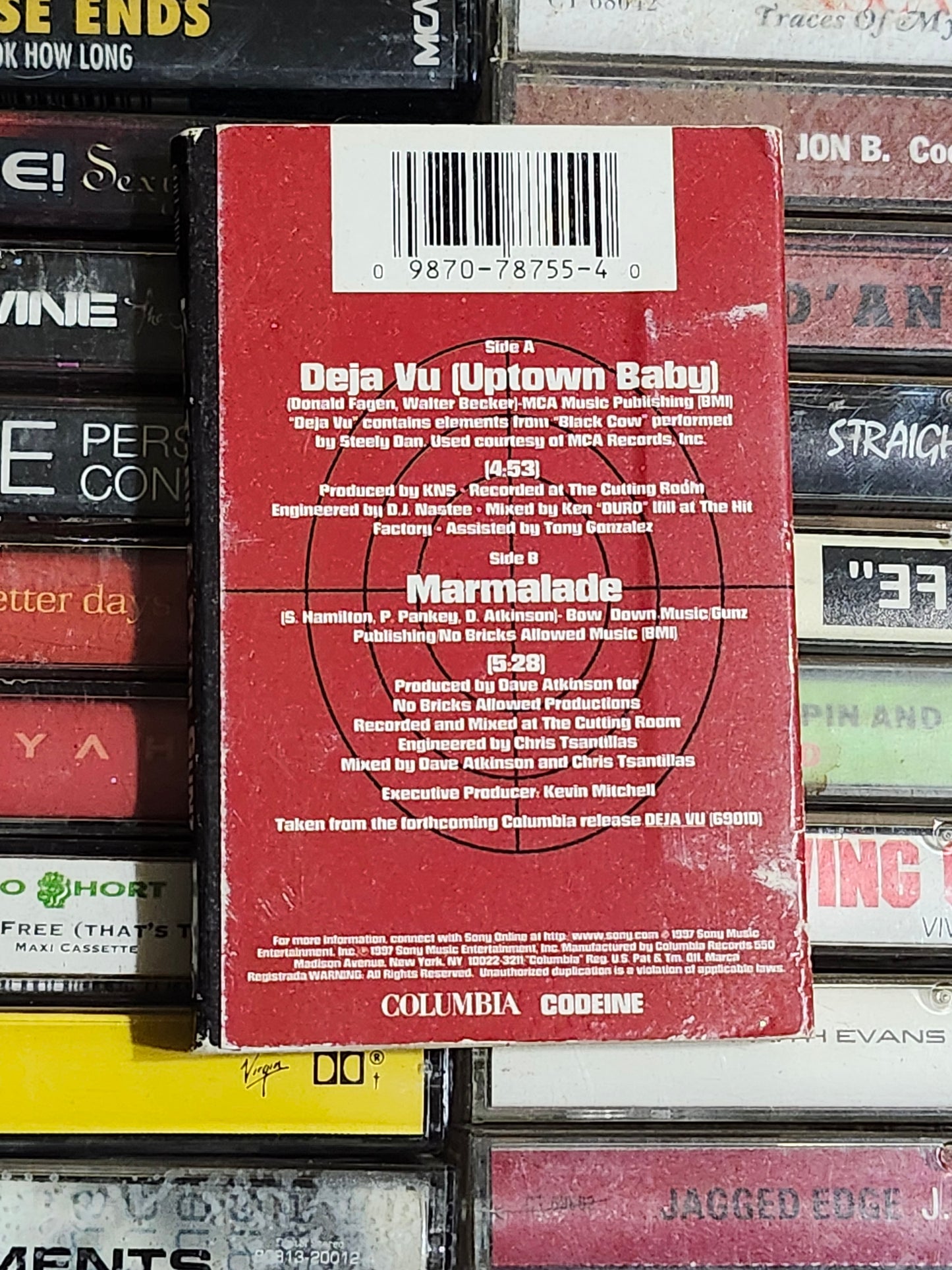 Lord Tariq & Peter Gunz Deja Vu (Uptown Baby) Cassette Single