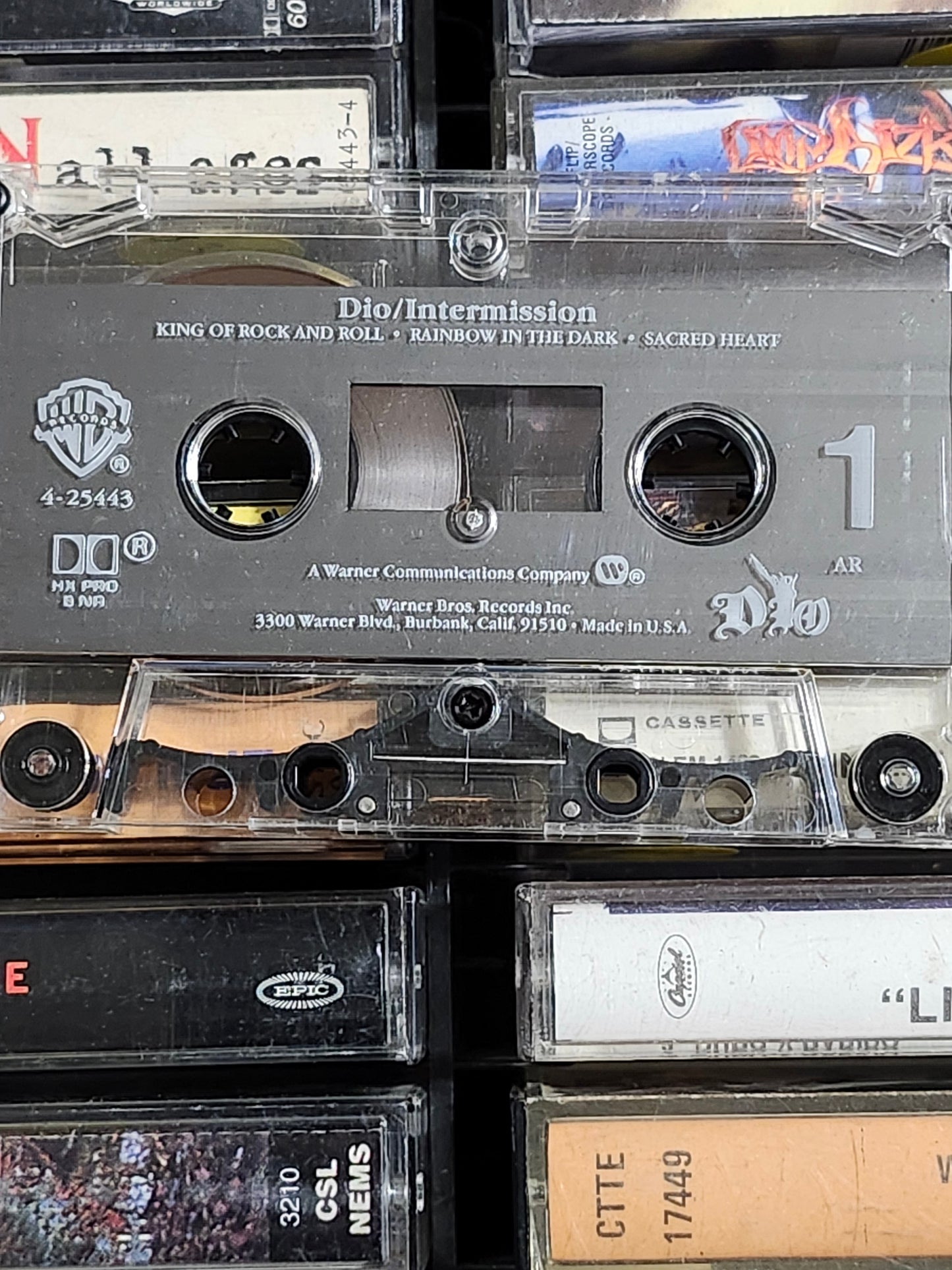 Dio Intermission Cassette Tape