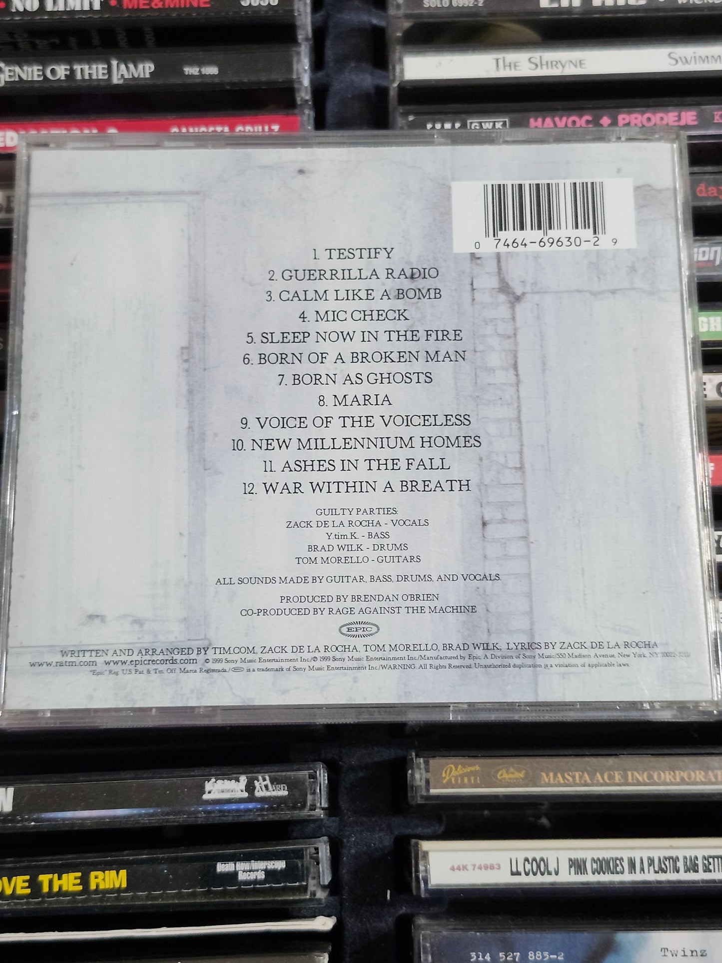 Rage Against the Machine Battle of Los Angeles CD