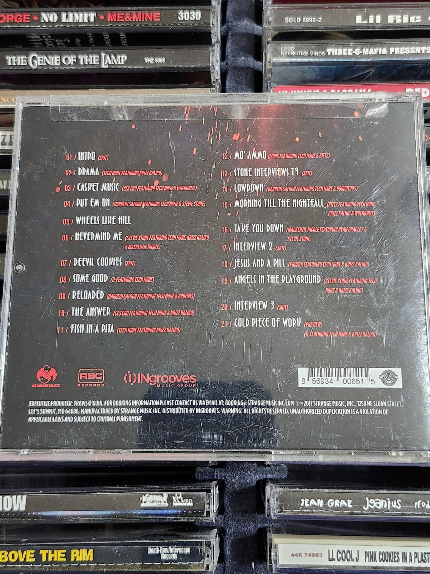 Tech N9ne Dominion CD