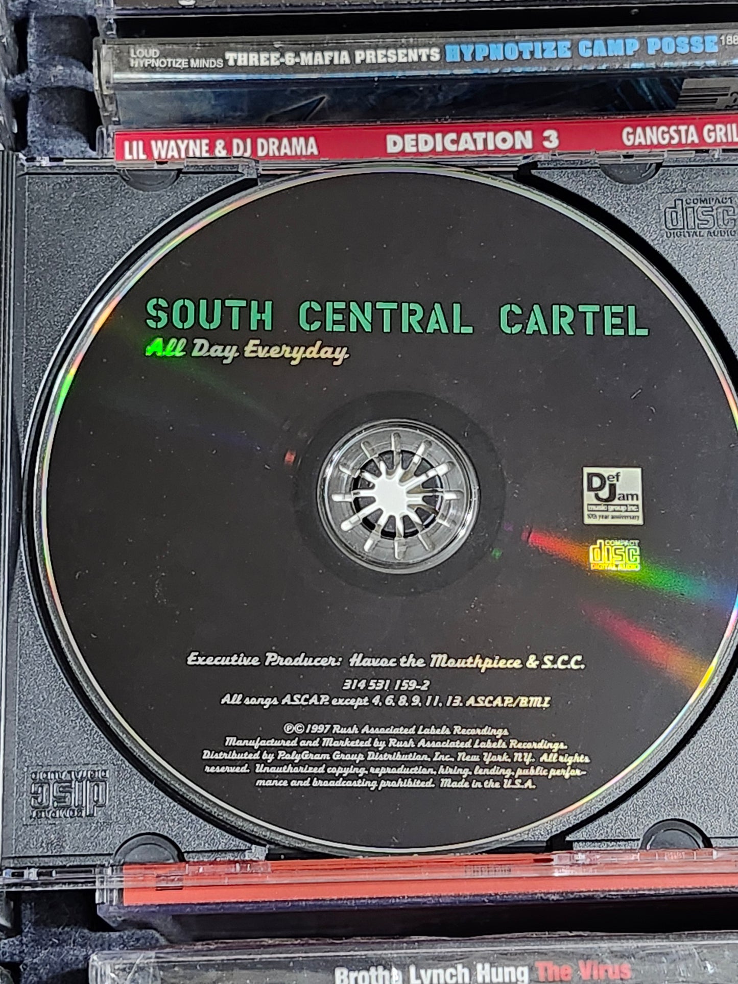 South Central Cartel All Day Everyday CD S.C.C. SCC Rare HTF OOP