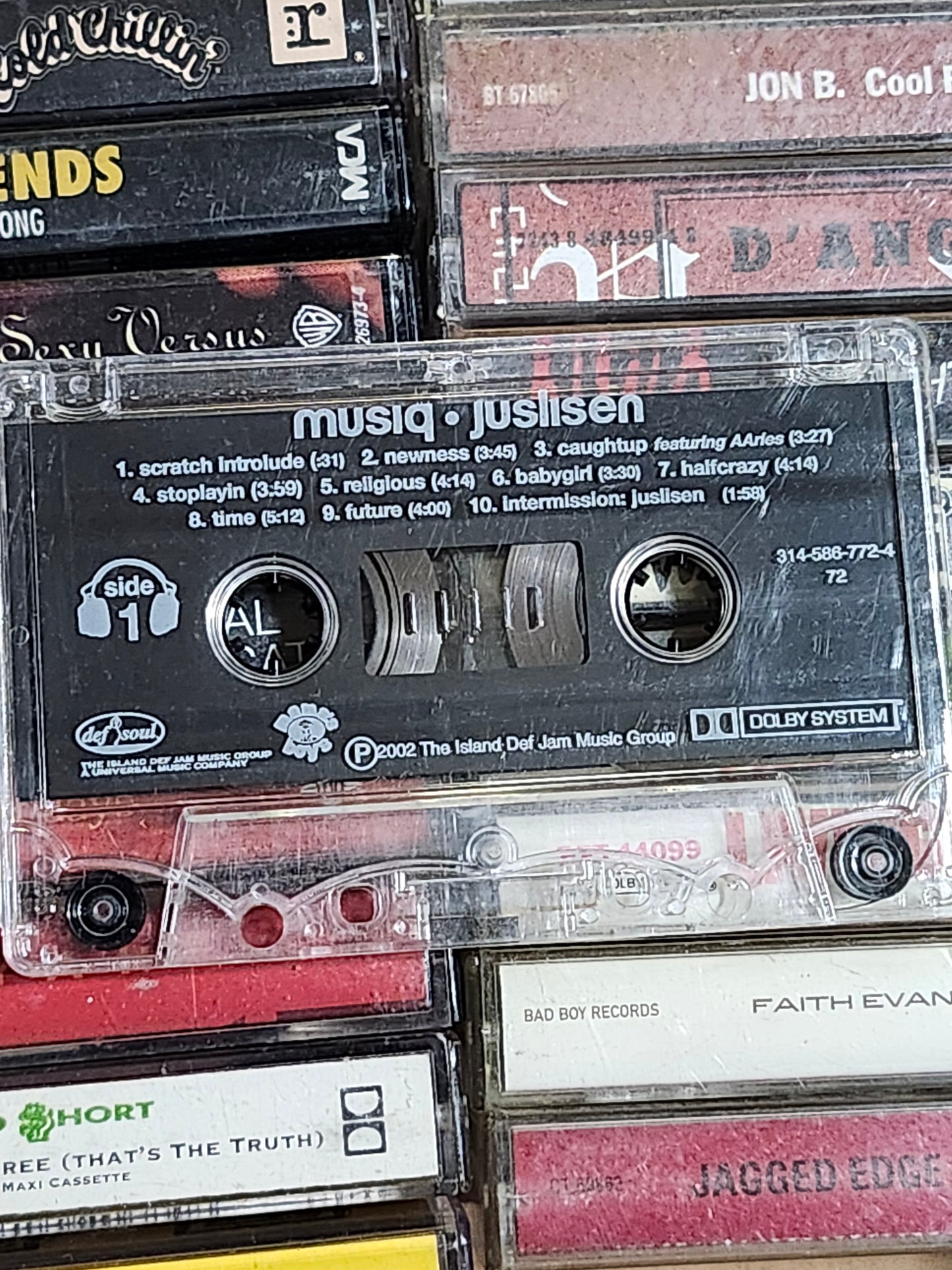 Musiq Soulchild Aijuswanaseing Cassette I Just Want To Sing Rare HTF OOP