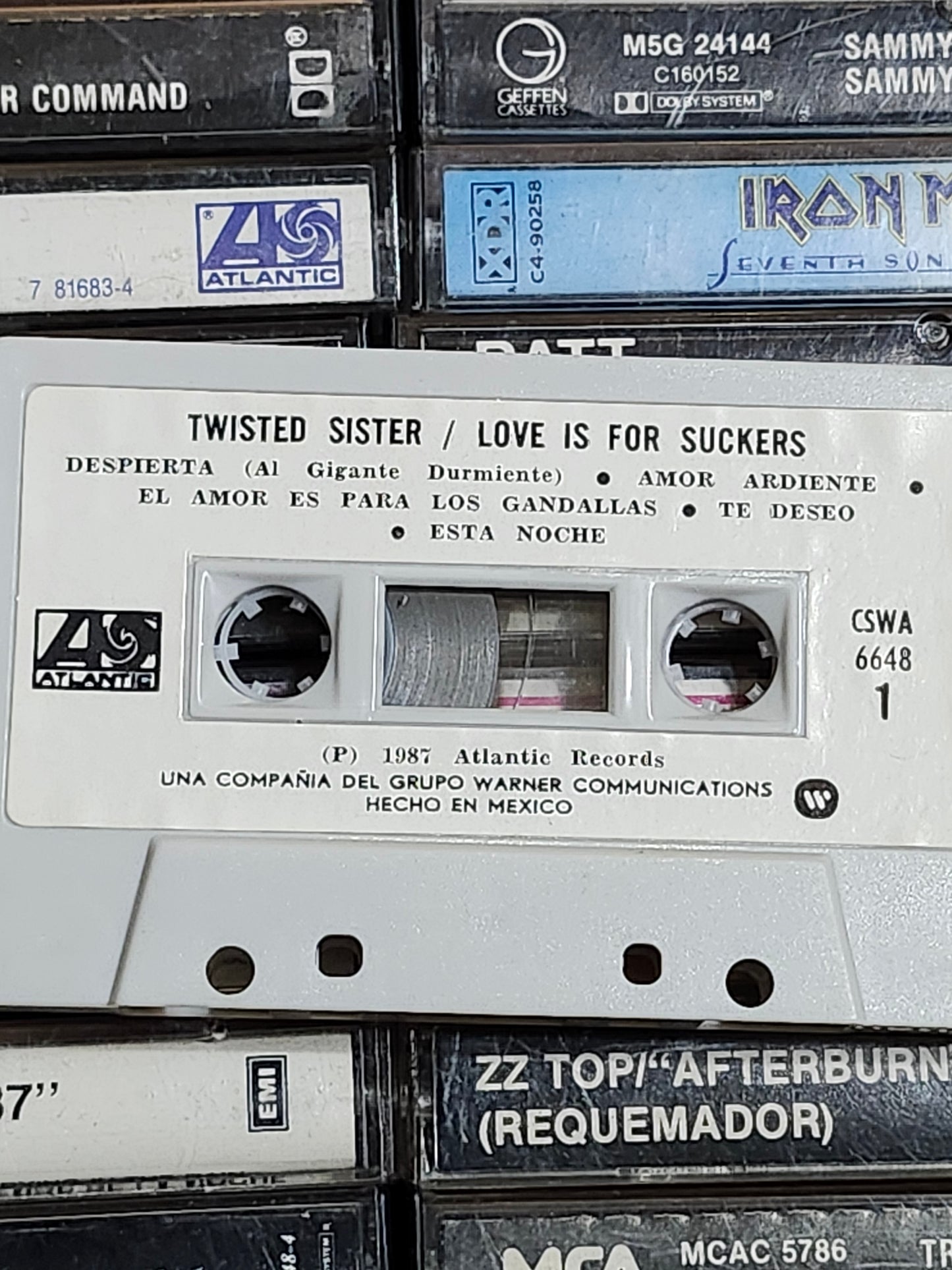 Twisted Sister Lot Love Is For Suckers Cassette Import Rare OOP HTF Mexico