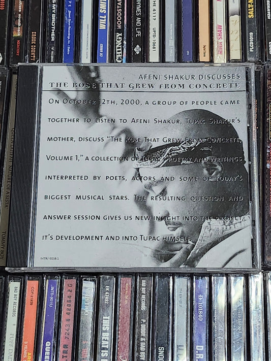 2pac Afeni Shakur Discusses Rose That Grew From Concrete Tupac Interview  CD