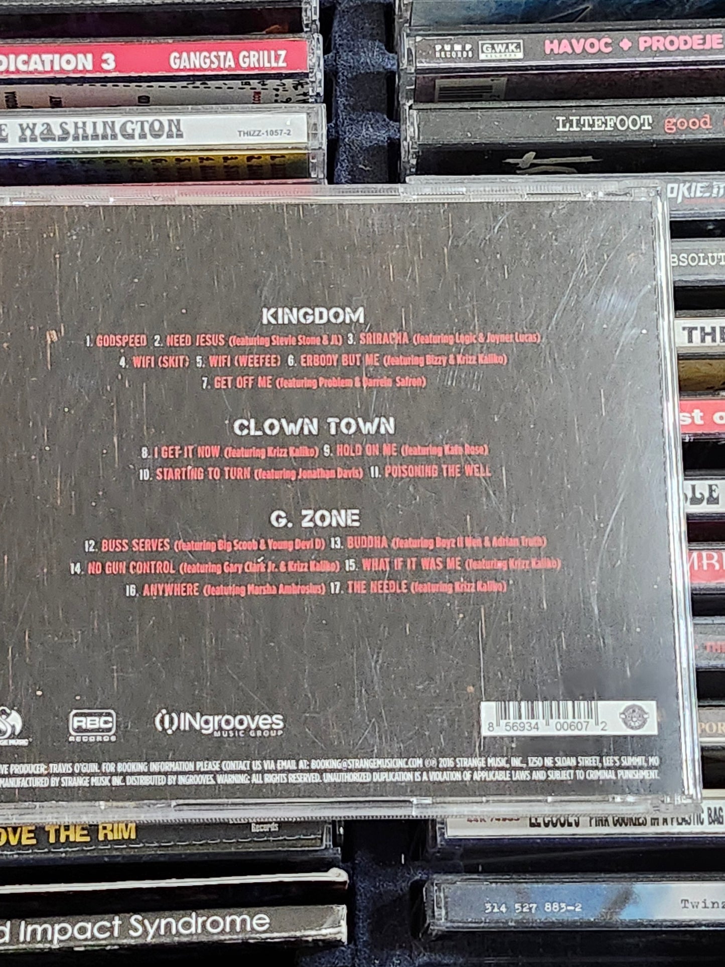 Tech N9ne The Storm CD