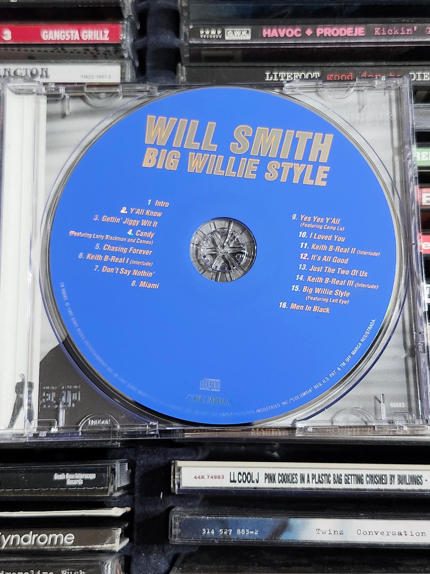 Will Smith Big Willie Style CD Camp Lo Left Eye Cameo  Fresh Prince