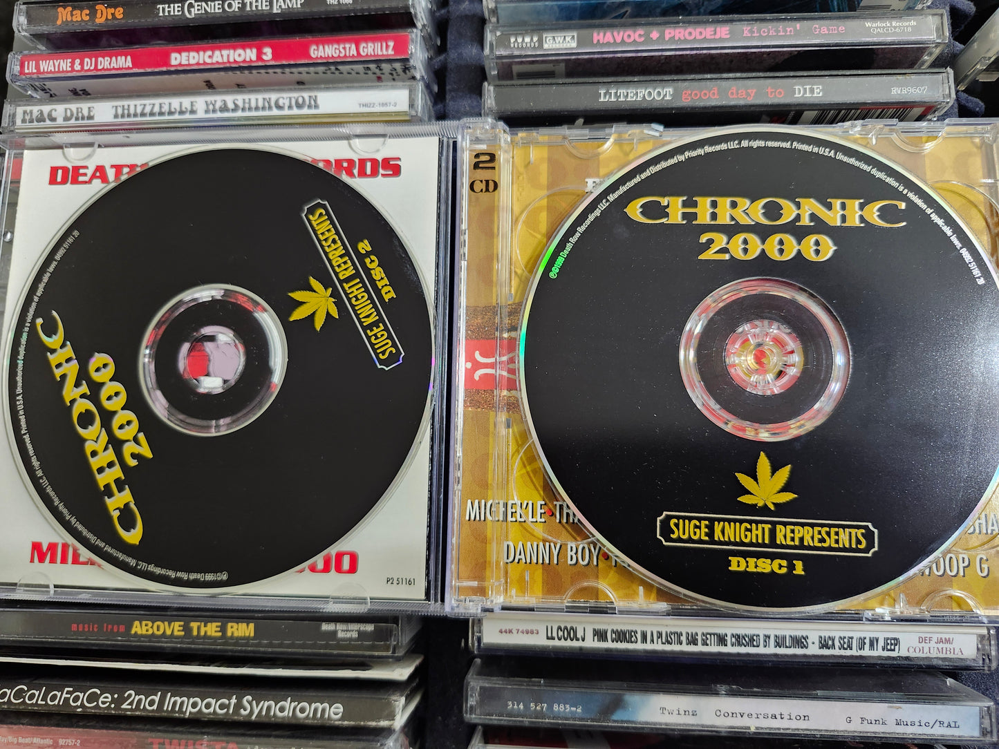 Chronic 2000 CD 2pac Daz Scarface K-ci Ant Banks Death Row