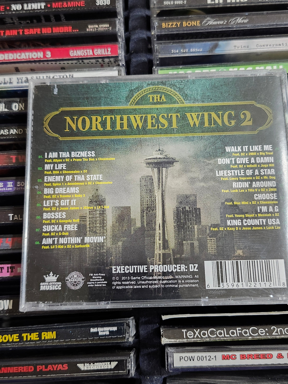 DZ: Northwest Wing 2 CD Spice 1 Killa Tay New Rare HTF OOP