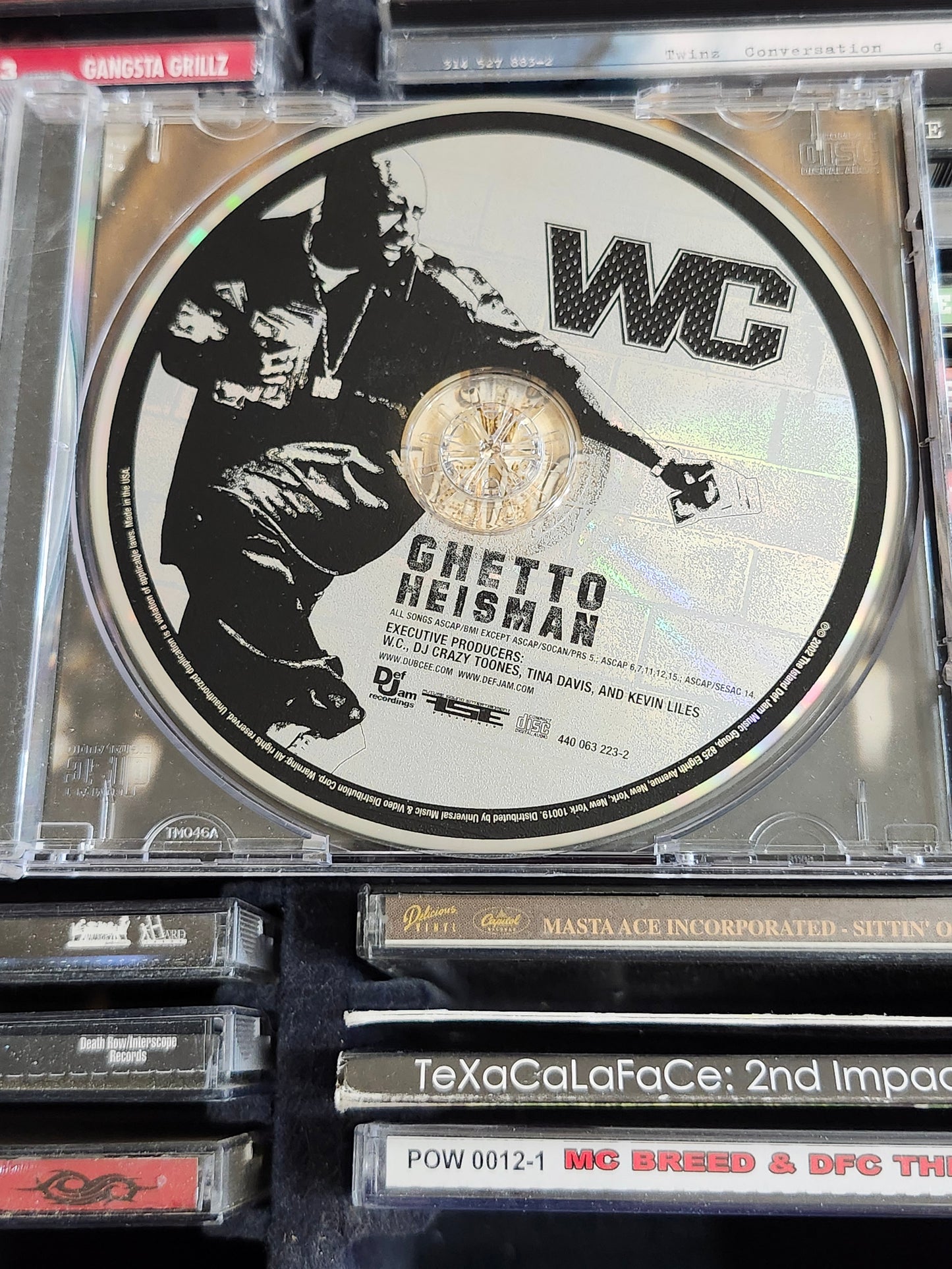 WC Ghetto Heisman CD Nate Dogg Snoop Scarface Westside Connection Ice Cube Ren